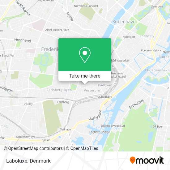 Laboluxe map