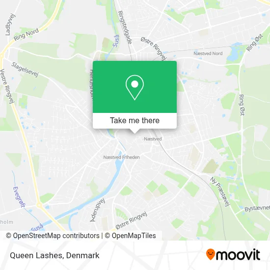 Queen Lashes map