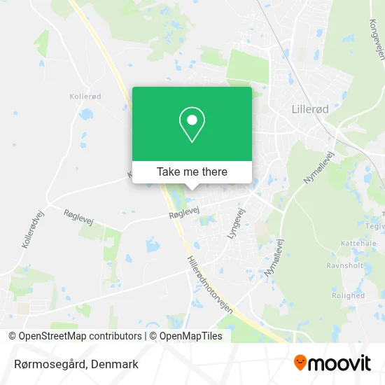 Rørmosegård map