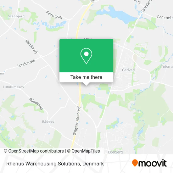 Rhenus Warehousing Solutions map