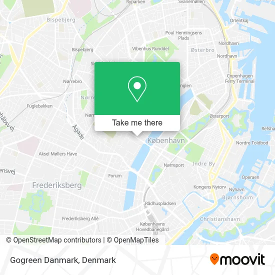 Gogreen Danmark map
