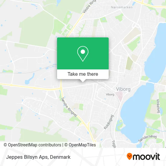 Jeppes Bilsyn Aps map