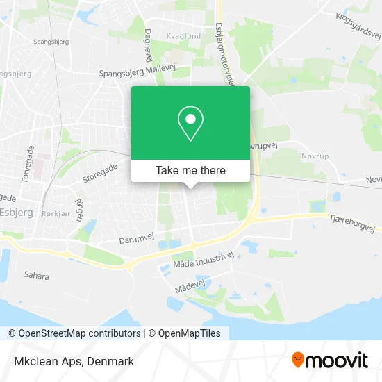 Mkclean Aps map