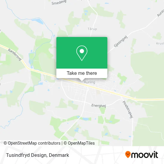 Tusindfryd Design map