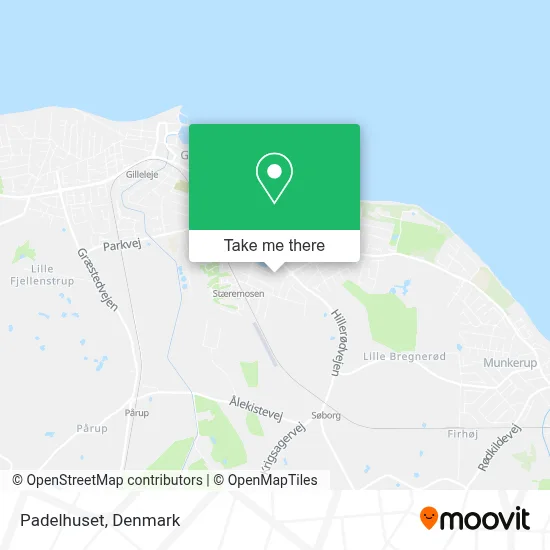 Padelhuset map