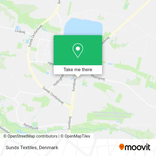 Sunds Textiles map