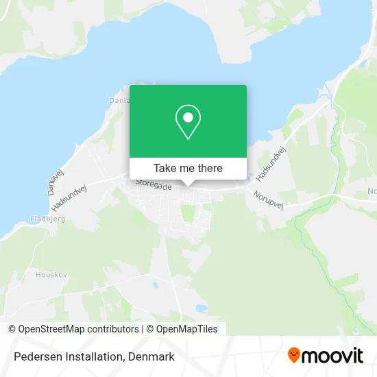 Pedersen Installation map
