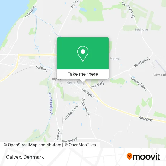 Calvex map