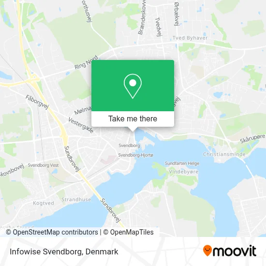 Infowise Svendborg map