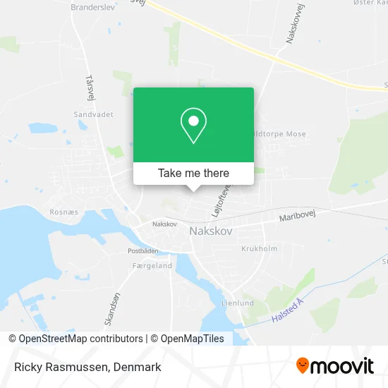 Ricky Rasmussen map