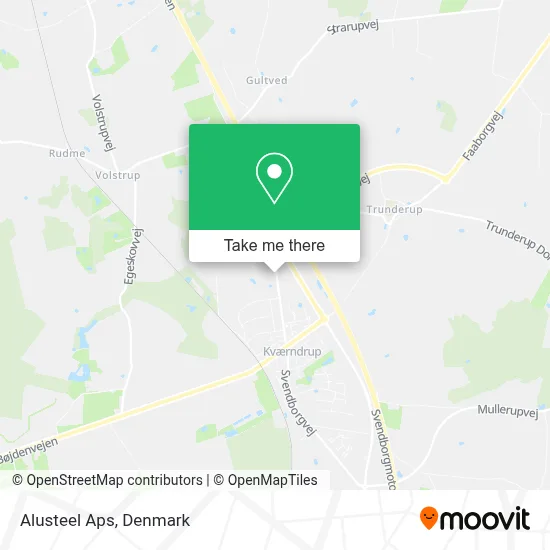 Alusteel Aps map