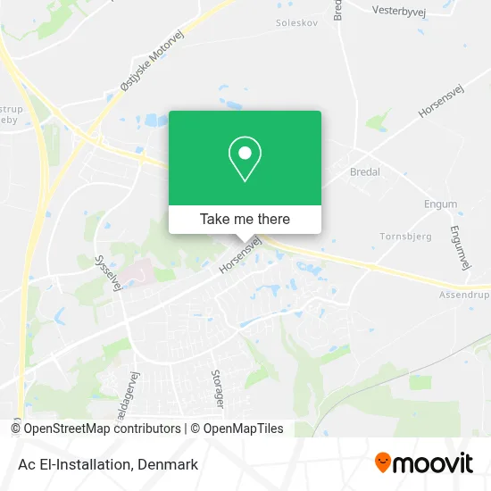Ac El-Installation map