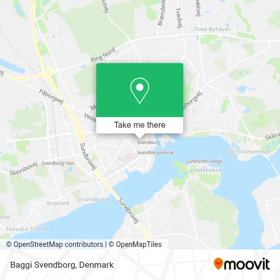 Baggi Svendborg map