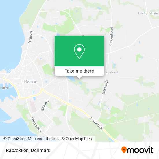 Rabækken map