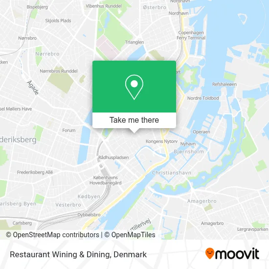 Restaurant Wining & Dining map