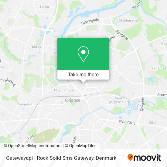 Gatewayapi - Rock-Solid Sms Gateway map