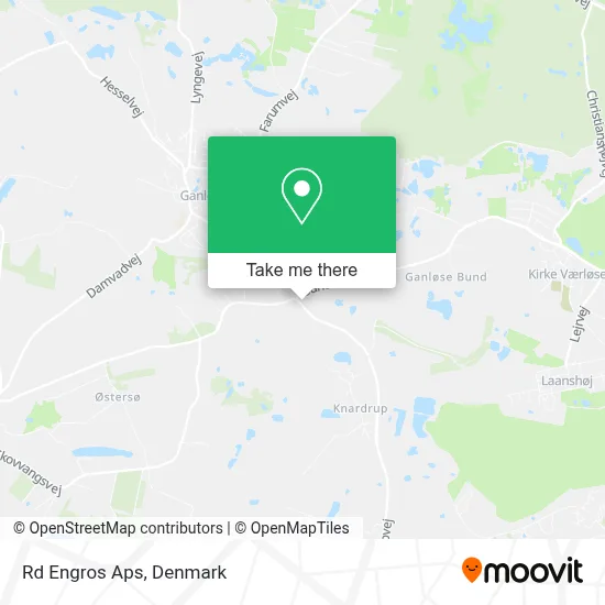 Rd Engros Aps map
