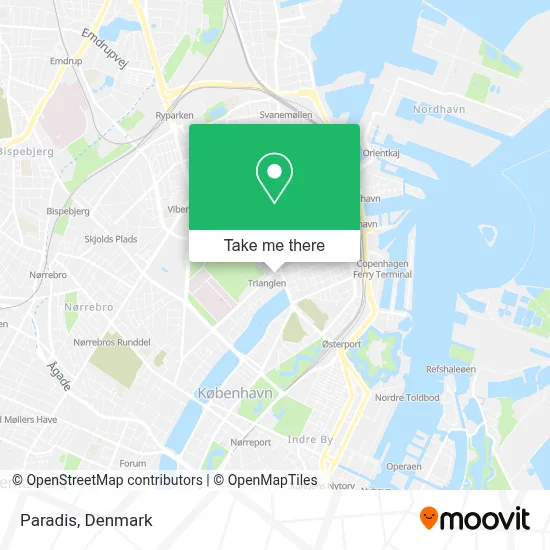 Paradis map