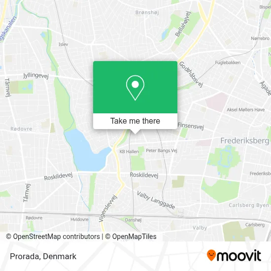 Prorada map