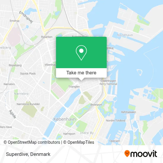 Superdive map