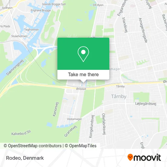 Rodeo map