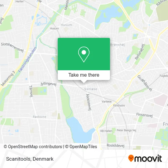 Scanitools map