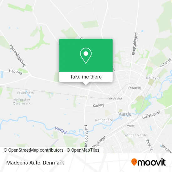 Madsens Auto map