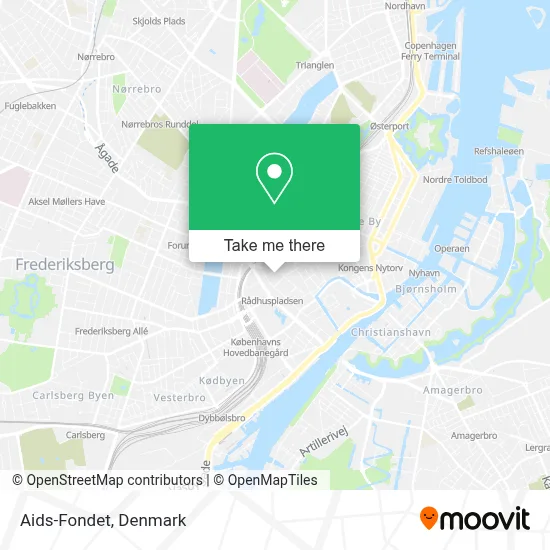 Aids-Fondet map