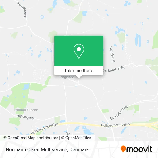 Normann Olsen Multiservice map