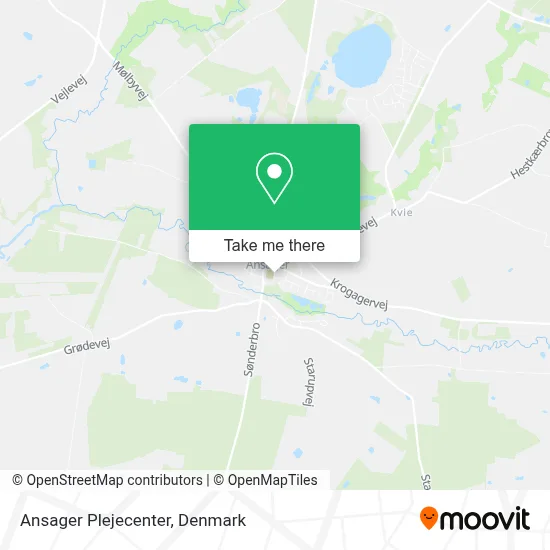 Ansager Plejecenter map