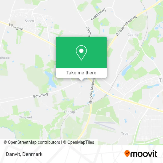 Danvit map