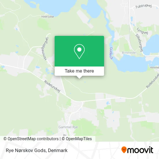 Rye Nørskov Gods map