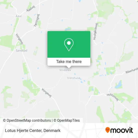 Lotus Hjerte Center map