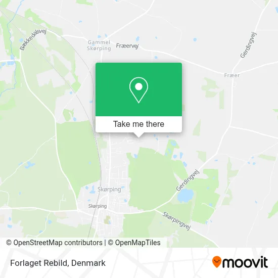 Forlaget Rebild map