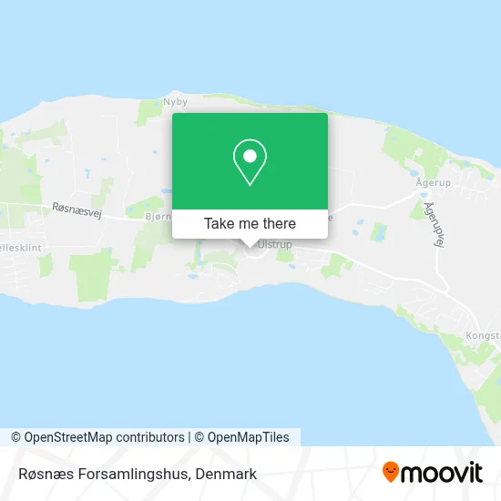 Røsnæs Forsamlingshus map