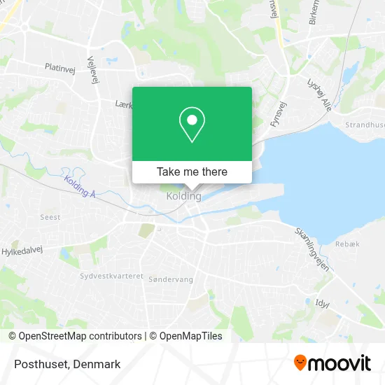 Posthuset map
