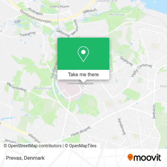 Prevas map