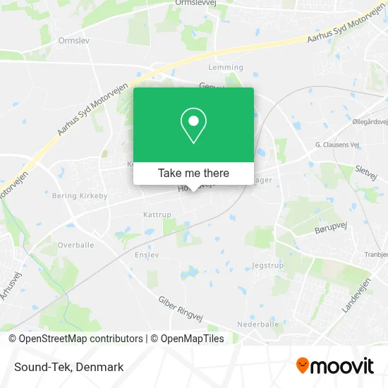 Sound-Tek map