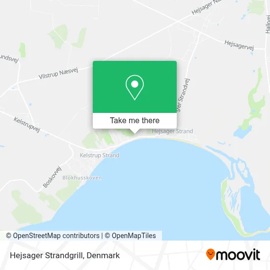 Hejsager Strandgrill map