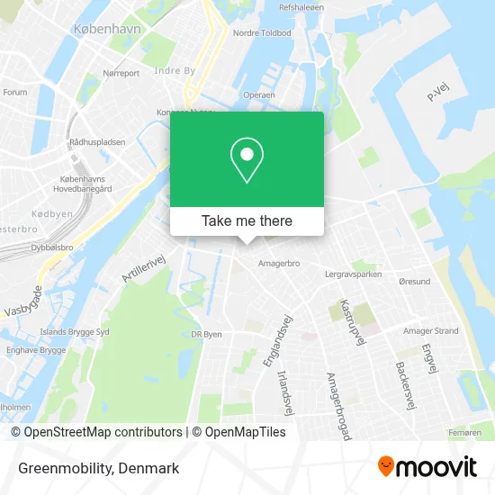 Greenmobility map