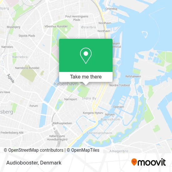 Audiobooster map