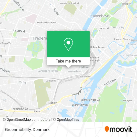 Greenmobility map