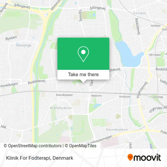 Klinik For Fodterapi map
