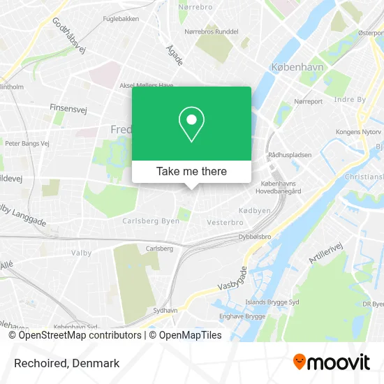 Rechoired map
