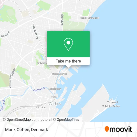 Monk Coffee map