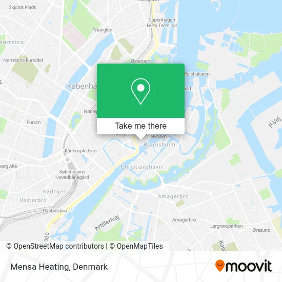Mensa Heating map