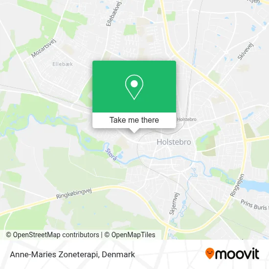 Anne-Maries Zoneterapi map