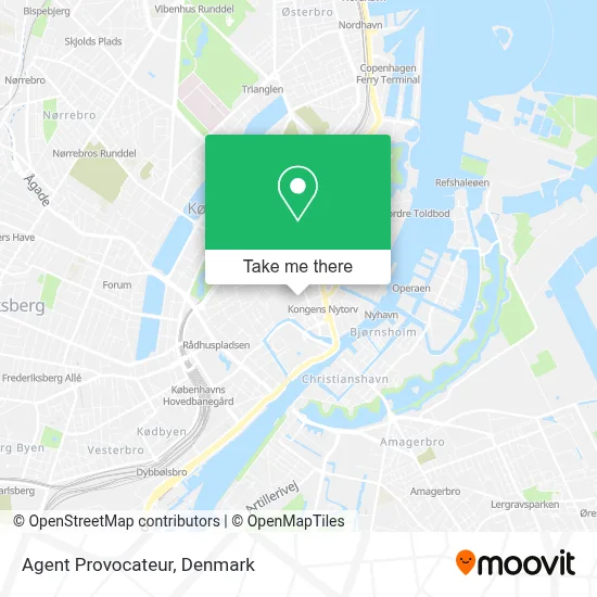 Agent Provocateur map