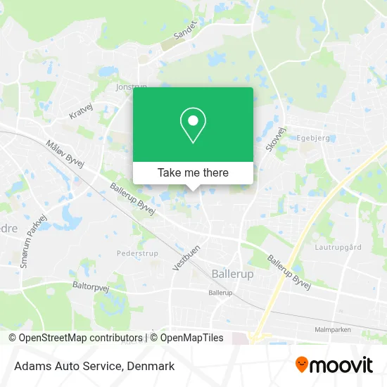 Adams Auto Service map