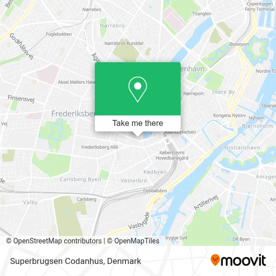 Superbrugsen Codanhus map